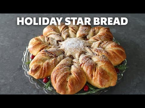 Thumbnail for Holiday Star Bread | Food Wishes by Food Wishes