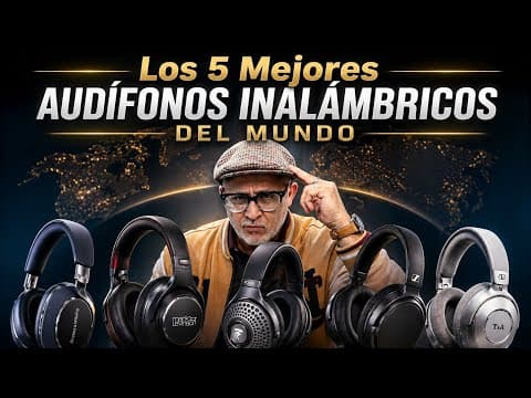 Thumbnail for Los Mejores 5 Audífonos Inalámbricos del Mundo al Desnudo  by Audiofilia y +: El lado humano del audio