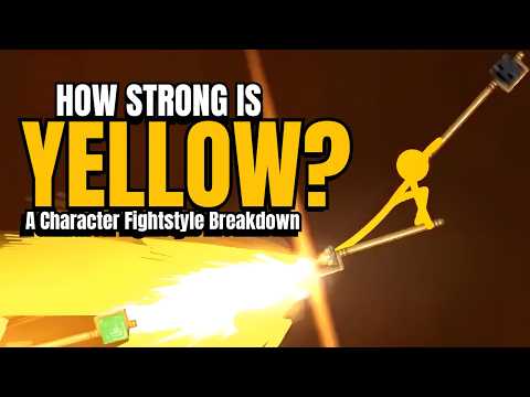 Thumbnail for How Strong Is Yellow - Character Fight Breakdown! (Animation vs Minecraft/Animator vs Animation) by Mouchie Likes Stories