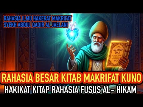 Thumbnail for RAHASIA BESAR! Membedah Hakikat Fusus Al-Hikam Lewat Mata Syekh Abdul Qadir Al-Jaelani by REZEKI ILHAM