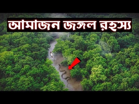 Thumbnail for আমাজন রেইনফরেস্টের সবচেয়ে বিপজ্জনক প্রাণী | আমাজন জঙ্গল সম্পর্কে অদ্ভুত তথ্য by ছায়াপথ