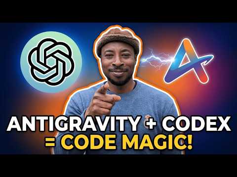 Thumbnail for How to use Open AI Codex in Google Antigravity (2 Methods) by Elroy