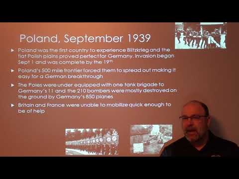 Thumbnail for World War 2 Part 1 - Lecture by Eric Tolman by Eric Tolman's History Lecture Series