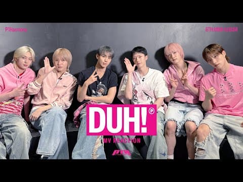 Thumbnail for P1Harmony (피원하모니) ‘DUH!’ MV Reaction by P1Harmony