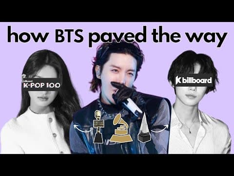 Thumbnail for bts paved the way, why is it so hard to accept it? by boracity magazine