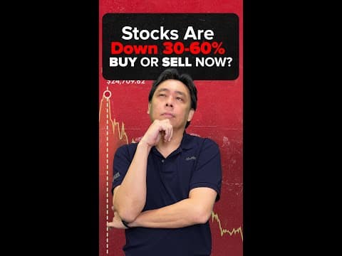 Thumbnail for Stocks Are Down 30 - 60%. Buy Or Sell Now? by Adam Khoo