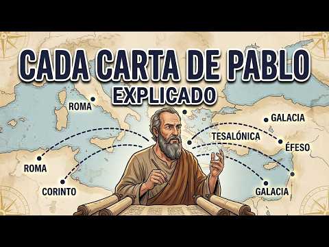 Thumbnail for Todas las cartas del apóstol Pablo explicadas en su orden cronológico real by Revelaciones Para Todos