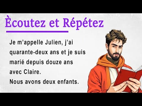 Thumbnail for Improve Your French Pronunciation with an Easy Story (A1-A2) by Francais facile | Easy French
