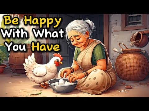 Thumbnail for How to Be Happy With What You Have | A Motivational Moral Story About Simplicity & Sharing by Wisdom of Hope