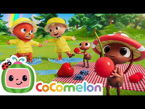 Thumbnail for Rain Rain Go Away! ☔ | NEW 🐜 JJ's Animal Time | CoComelon Nursery Rhymes & Kids Songs by Cocomelon - Nursery Rhymes