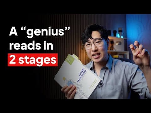 Thumbnail for How to Remember Everything You Read by Justin Sung