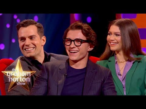 Thumbnail for Henry Cavill, Tom Holland & Zendaya Talk About Their Nerdy Hobbies | The Graham Norton Show by The Graham Norton Show