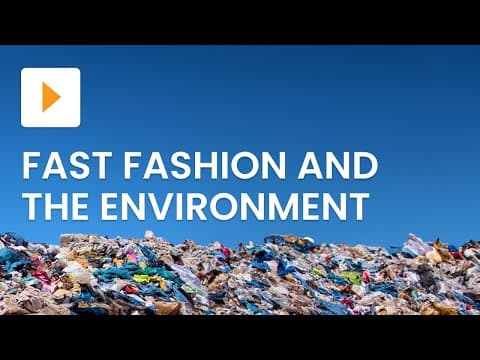 Thumbnail for Fast Fashion: The Environmental Impact | Geography, Life Skills | ClickView by ClickView