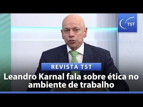 Thumbnail for Leandro Karnal fala sobre ética em ambientes profissionais by Tribunal Superior do Trabalho