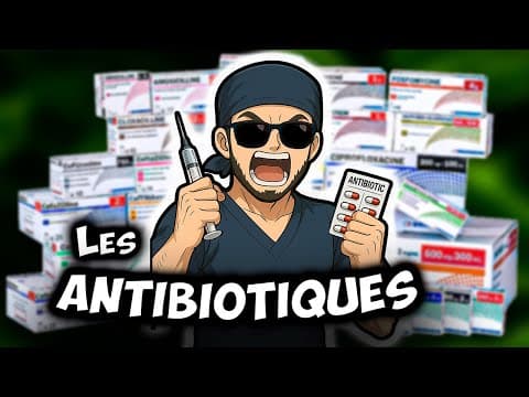 Thumbnail for Comprendre les ANTIBIOTIQUES : Pharmacologie et Résistance 💊 by Docteur Par Coeur