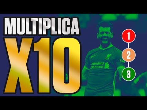 Thumbnail for 🔥 MULTIPLICA X10 Tu Inversión con la Estrategia de las 3 FASES | Apuestas Deportivas by Planeta Izeta