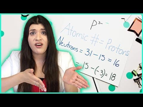 Thumbnail for Atomic Number, Atomic Mass, and the Atomic Structure | How to Pass Chemistry by Melissa Maribel