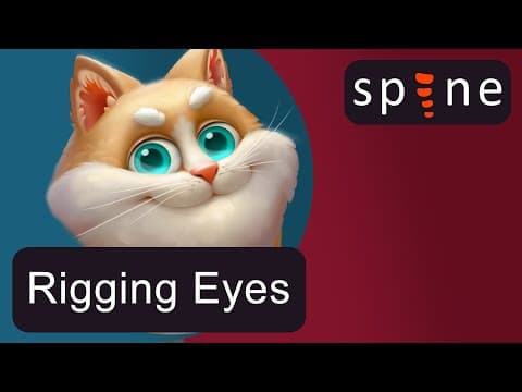 Thumbnail for Spine 2D Tutorial: Rigging eye with IK | Constraints by Armanimation