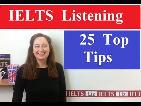 Thumbnail for IELTS Listening Tips & Essential Information by IELTS Liz