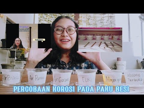 Thumbnail for PRAKTIKUM KOROSI PADA PAKU BESI  | APA FAKTOR YANG MEMPENGARUHI PERKARATAN? by Arnienta Maharani