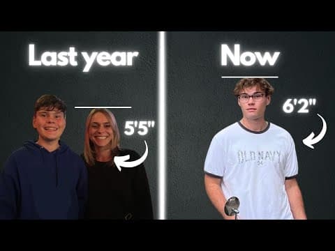 Thumbnail for How I Grew 4 Inches at 18 (Reach Your Height Potential Before It’s Too Late) by Nick Fraser