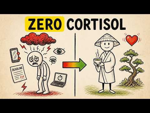Thumbnail for 7 habitudes japonaises pour faire chuter le cortisol( preuves scientifiques ) by Psy lucid
