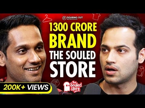 Thumbnail for Building Fashion Brand, E Commerce & Indian Customers | Ft The Souled Store | FO 140 Raj Shamani by Raj Shamani
