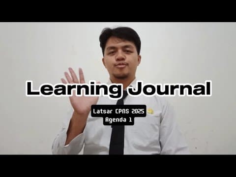 Thumbnail for Learning Journal Agenda 1 Akhmad Mufti Peserta Latsar CPNS 2025 by Akhmad Mufti