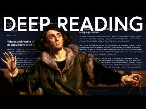 Thumbnail for How to Analyze Books like a Renaissance Scholar by Odysseas