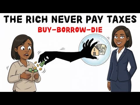 Thumbnail for The Buy, Borrow, Die Loophole: Why The Rich Don't Pay Taxes Like You Do by Alicia Invests