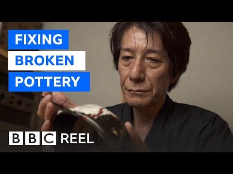 Thumbnail for The Japanese art of fixing broken pottery - BBC REEL by BBC Global