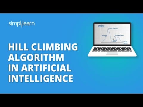 Thumbnail for Hill Climbing Algorithm In Artificial Intelligence | Artificial Intelligence Tutorial | Simplilearn by Simplilearn