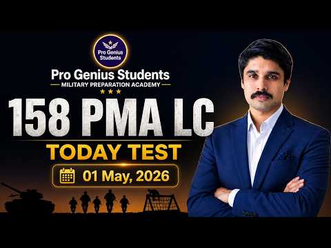 Thumbnail for 158 PMA Long Course Initial Test Experience | 01 May 2026 PMA Test  by Pro Genius Students