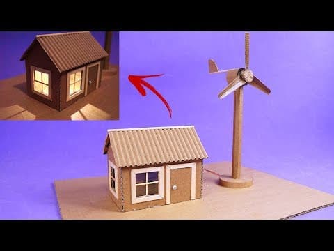 Thumbnail for Increíble Maqueta de Mini Generador Eólico para la Escuela by UnHiro
