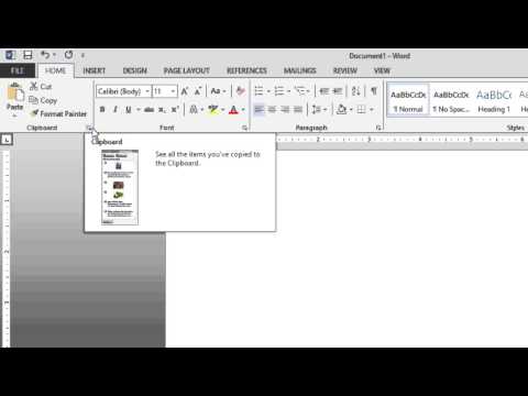 Thumbnail for Word 2013: Dialog Box Launchers by KnowledgeWave