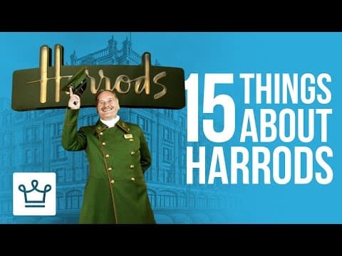 Thumbnail for 15 Things You Didn't Know About HARRODS by Alux.com