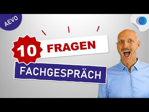 Thumbnail for Welche Top 10 Fragen stellen Prüfer im AEVO-Fachgespräch? by Ausbilderwelt