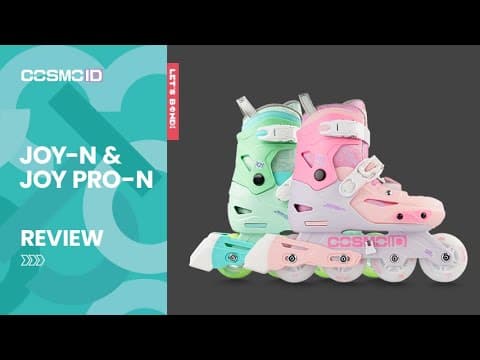 Thumbnail for Kids Inline Skates Review | COSMO ID JOY-N & JOY PRO-N Explained by CosmoID Brand