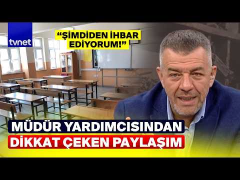 Thumbnail for Bir müdür yardımcısı kendini ihbar etti: “BU BİR İHBARDIR!” by TVNET