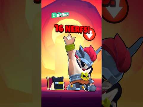 Thumbnail for 16 NERFS?! Bull, Najia & Damian Got NERFED! by BrawlReflex