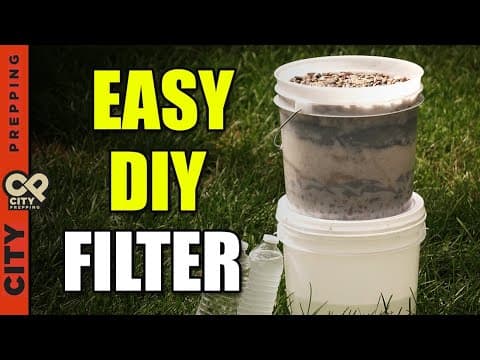 Thumbnail for How to Make a Water Filter With Available Items (Enhanced Microbial Removal) - DIY by City Prepping