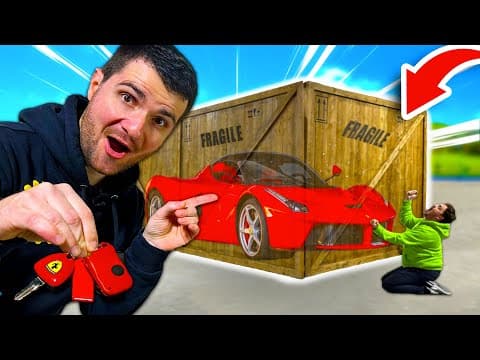 Thumbnail for J'AI ACHETÉ LA FERRARI LA MOINS CHÈRE POSSIBLE ! (ne faites pas ça) by Amixem