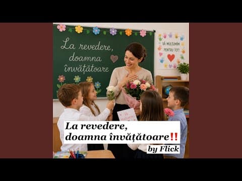 Thumbnail for La revedere, doamna ǐnvățătoare by Flick Domnul Rima - Topic