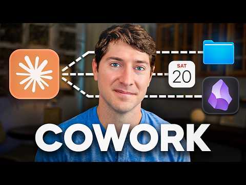 Thumbnail for Give Me 20 Minutes. I'll Teach You 80% of Claude Cowork by Linking Your Thinking with Nick Milo