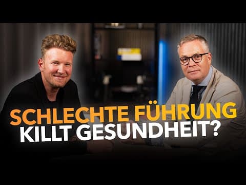 Thumbnail for Dr. Michael Stoermer: Wie schlechte Führung die Gesundheit ruiniert by Felix Bertram