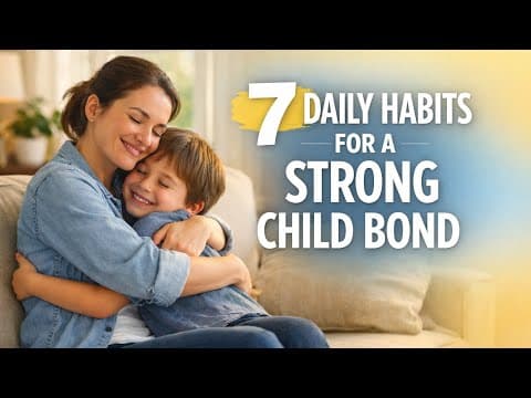 Thumbnail for Do These 7 Daily Habits to Create an Unbreakable Bond With Your Child by Parenting Hacks