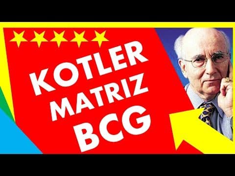 Thumbnail for KOTLER CAPÍTULO 2  😊 (2.3) | MATRIZ BCG (EJEMPLO) | Boston Consulting Group by ANUOR AGUILAR