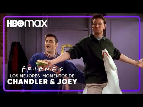 Thumbnail for Los mejores momentos de Joey y Chandler | Friends | HBO Max by HBO Max Latinoamérica