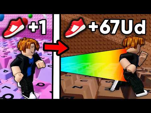 Thumbnail for I Became The Fastest Player In Roblox +1 Speed Keyboard Escape ASMR by OggyYT