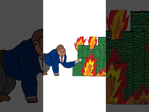 Thumbnail for Monkey explain Inflation #finance #animation by Primate Economics